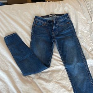 Madewell High Rise Skinny Jeans